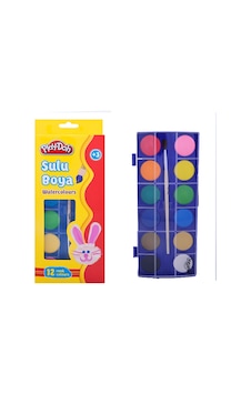 Play-Doh Sulu Boya 28 Mm Büyük Boy 12 Renk Play-Su003 Çok Renkli Play-Doh Sulu Boya 28 Mm Büyük Boy 12 Renk Play-Su003 Çok Renkli