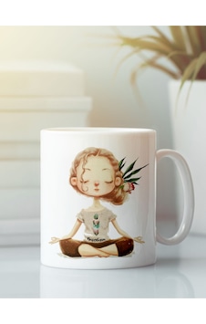 Beyaz Kupa Bardak G144 Yoga Ve Meditasyon İçin Şık Tasarım Beyaz Kupa Bardak G144 Yoga Ve Meditasyon İçin Şık Tasarım