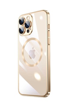 Apple Uyumlu iPhone 14 ProMax Kılıf Kenarları Renkli Wireless Özellikli Renkli Sert Silikon Kapak Apple Uyumlu iPhone 14 ProMax Kılıf Kenarları Renkli Wireless Özellikli Renkli Sert Silikon Kapak
