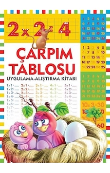 Çarpım Tablosu-Uygulama Alıştırma Kitabı- Halk Kitabevi Çarpım Tablosu-Uygulama Alıştırma Kitabı- Halk Kitabevi