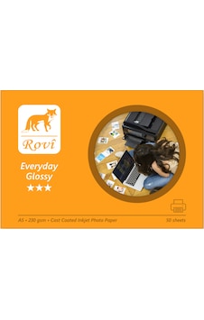 Rovi Everyday Parlak Fotoğraf Kağıdı 230Gsm 50Yp A5 Rovi Everyday Parlak Fotoğraf Kağıdı 230Gsm 50Yp A5