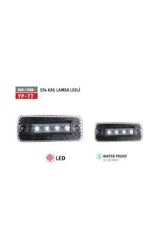 YP77 KAŞ-TEPE LAMBA 4 LEDLİ BEYAZ 2ADET