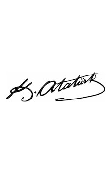 Kemal Atatürk Imza Sticker 00016 Kemal Atatürk Imza Sticker 00016