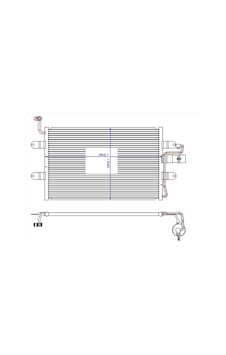 Oris Klima Kondenseri Seat Cordoba-ıbiza 99 550x360x16 Oto.-mek. Orıs Cse411016 6k0820411a Oris Klima Kondenseri Seat Cordoba-ıbiza 99 550x360x16 Oto.-mek. Orıs Cse411016 6k0820411a