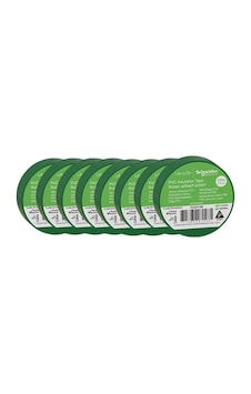 Schneider 2420106 8 Adet 19 Mm X 20 Metre Yeşil İzole Bant