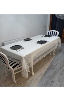 Dantelli Masa Örtüsü Dantelli Masa Örtüsü