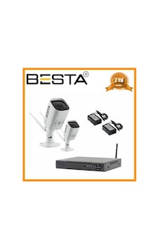 2 Dış Mekan Kablosuz Kamera Seti Kd- 2260