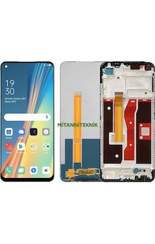 Oppo A54 Lcd Ekran Dokunmatik Çıtalı-Çıtasız