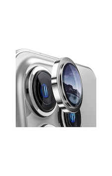 Ennar Apple Uyumlu iPhone 12 Pro Gerçek Cam Safir Lens Koruma Gümüş Gümüş Ennar Apple Uyumlu iPhone 12 Pro Gerçek Cam Safir Lens Koruma Gümüş Gümüş