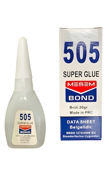 Meşem 505 Super Glue Süper Hızlı Japon Yapıştırıcı 20 Gr 4 Adet