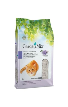Garden Mix Lavanta Kokulu İnce Topaklaşan Bentonit Kedi Kumu 10 L Garden Mix Lavanta Kokulu İnce Topaklaşan Bentonit Kedi Kumu 10 L