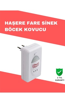 Kimyasal İçermeyen Ses Dalgalı Haşere Kovucu, Çocuk Ve Hayvan Dostu Kimyasal İçermeyen Ses Dalgalı Haşere Kovucu, Çocuk Ve Hayvan Dostu