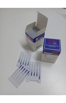 Hwato 0,25x0,25mm Klavuz Tüplü Çelik Akupunktur İğnesi