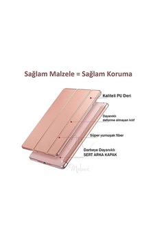 Apple iPad Uyumlu Pro 11 1/2/3/4. İle Uyumlu Kılıf Pu Deri Standlı Case 2018-2022 Sku: Zeusb0dxkrdz82 Arka Kapak