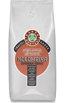 Kahve Dünyası Kolombiya Çekirdek Kahve 1 KG Kahve Dünyası Kolombiya Çekirdek Kahve 1 KG