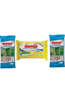 Domol Limonlu Hijyenik Bez & Cam Yüzey Bezi