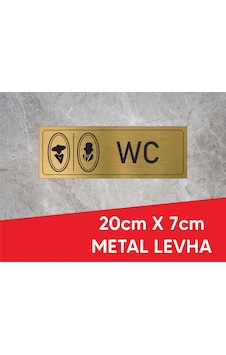 Bay Wcc Yazılıı Ve Logolu Gold Metal Levha 20 X 7 Cm Bay Wcc Yazılıı Ve Logolu Gold Metal Levha 20 X 7 Cm
