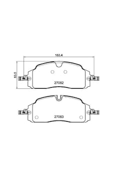 Autotech Db331-176 417/1-200 Ön Fren Balatası Yenı Transıt Custom-vw Caravelle-transporter 23 2717802-7tg698151-ktpz312k021ac - Autotech Db331-176 417/1-200 Ön Fren Balatası Yenı Transıt Custom-vw Caravelle-transporter 23 2717802-7tg698151-ktpz312k021ac -