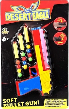 Erdem Oyuncak Desert Eagle Sünger Mermi Atan Tabanca Er-Des-02 Erdem Oyuncak Desert Eagle Sünger Mermi Atan Tabanca Er-Des-02