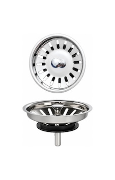Çöpmak 8 Cm Paslanmaz Çelik Mutfak Lavabo Evye Gider Süzgeci Sifon Tıpa Metal Süzgeç Çöpmak 8 Cm Paslanmaz Çelik Mutfak Lavabo Evye Gider Süzgeci Sifon Tıpa Metal Süzgeç