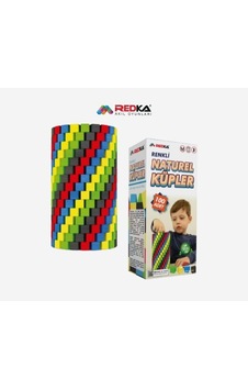 Redka Renkli Natural Küpler 100 Parça