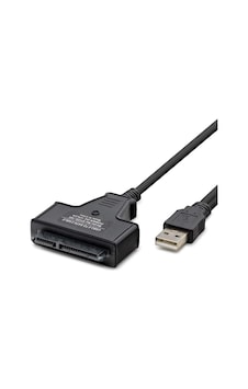 Usb To Sata Kablo 2.5 Güç Girişli 38cm Siyah Hdx7516 Usb To Sata Kablo 2.5 Güç Girişli 38cm Siyah Hdx7516