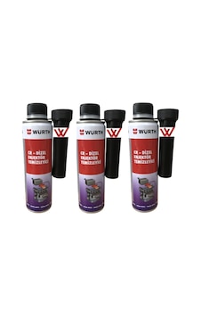 Würth Yeni Nesil Enjektör Temizleyici Dizel Performans Iyileştirici 300ml 3 Adet Würth Yeni Nesil Enjektör Temizleyici Dizel Performans Iyileştirici 300ml 3 Adet