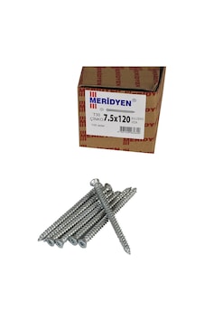 Meridyen Buldex Vida 7.5 x 120 MM - 100 Adet Meridyen Buldex Vida 7.5 x 120 MM - 100 Adet