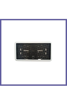 Bezos Çerçeveli Dikdörtgen Plakalık Plaka Altlığı Beyaz 32x17cm 1 Adet Nıda Bezos Çerçeveli Dikdörtgen Plakalık Plaka Altlığı Beyaz 32x17cm 1 Adet Nıda