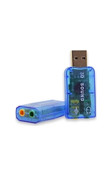 Gigasus GG-AU51 USB Ses Kartı Mavi