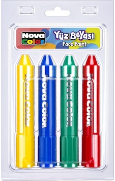 Nova Color Yüz Boyası 4 Renk Set Nova Color Yüz Boyası 4 Renk Set
