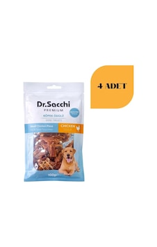 Dr. Sacchi Tavuk Parçacıklı Köpek Ödülü 100 G X 4 Adet