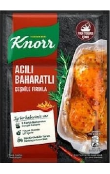 Knorr Tavuk Çeşni Acılı Baharatlı 31 G Knorr Tavuk Çeşni Acılı Baharatlı 31 G
