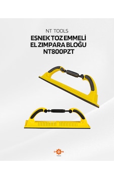 Nt Tools Esnek Toz Emmeli El Zımpara Bloğu Nt Tools Esnek Toz Emmeli El Zımpara Bloğu