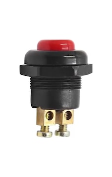 Ic-180a-1 22mm Plastik 2p Marş Korna Butonu Kırmızı Ic-180a-1 22mm Plastik 2p Marş Korna Butonu Kırmızı