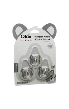 3pcs Koala Askı Şeffaf Askı Yapışkanlı Montaj Çok Renkli 3pcs Koala Askı Şeffaf Askı Yapışkanlı Montaj Çok Renkli