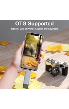 Ads-28 6ın1 Otg Card Reader- Lightning, & Ipad İçin, Usb 3.0 To Type C Sd/tf Kart Okuyucu