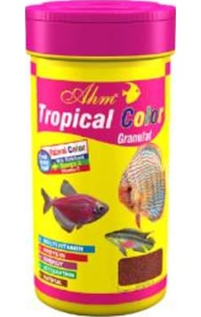 Ahm Tropical Colour Ganulat Balık Yemi 100 Ml Ahm Tropical Colour Ganulat Balık Yemi 100 Ml