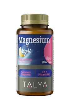 Talya Magnesium Night 60 Tablet Talya Magnesium Night 60 Tablet