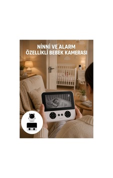 Uzaktan Kontrollü Hd Bebek Kamerası Zoom Ve Sıcaklık Sensörlü Yeni Nesil - Hs08372502-9514 Renkli Uzaktan Kontrollü Hd Bebek Kamerası Zoom Ve Sıcaklık Sensörlü Yeni Nesil - Hs08372502-9514 Renkli