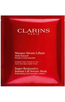 Clarins Super Restorative Instant Lift Serum Mask X 5 Serum Maske Clarins Super Restorative Instant Lift Serum Mask X 5 Serum Maske