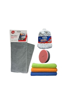Kurulama Cila Havlusu Yıkama Eldiveni Cila Süngeri Mikrofiber Bez Kurulama Cila Havlusu Yıkama Eldiveni Cila Süngeri Mikrofiber Bez