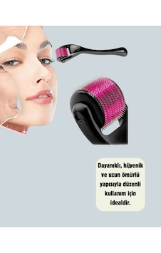 Titanyum Dermaroller 540 İğne Cilt Onarım Ve Kolajen Üretim Deste Titanyum Dermaroller 540 İğne Cilt Onarım Ve Kolajen Üretim Deste