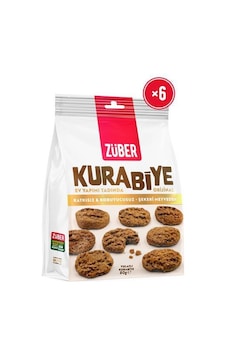 Orijinal Yulaflı Kurabiye 80g X 6 Adet Ev Yapımı Tadında