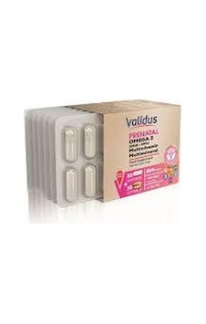 Validus Prenatal Blister Set - Multivitamin Mineral 30 Kapsül + Omega 3 Dha 350 Epa 70 Mg 30 Softgel Validus Prenatal Blister Set - Multivitamin Mineral 30 Kapsül + Omega 3 Dha 350 Epa 70 Mg 30 Softgel