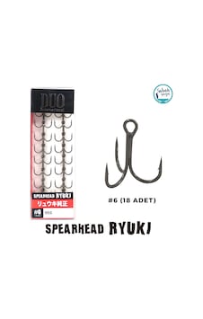 Duo Spearhead Ryuki Üçlü İğne 6 18 Adet Duo Spearhead Ryuki Üçlü İğne 6 18 Adet