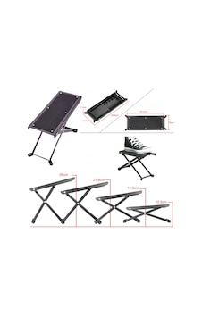 Chroma Gitar Ayak Sehpası - Foot Stool - Gitar Ayaklığı Chroma Gitar Ayak Sehpası - Foot Stool - Gitar Ayaklığı
