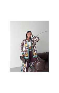 Wellway İthal Chokellaa Kumaş Çiçekli Tunik Gömlek & Pantolon 2li Takım-yeşil -26114 Yeşil Wellway İthal Chokellaa Kumaş Çiçekli Tunik Gömlek & Pantolon 2li Takım-yeşil -26114 Yeşil