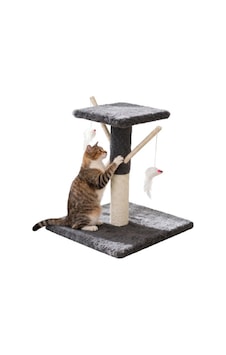 Tommy Teraslı Kedi Tırmalama Çok Renkli 34x34x43 Tommy Teraslı Kedi Tırmalama Çok Renkli 34x34x43