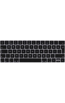 iOS Apple Uyumlu MacBook 15’ Pro 2017 A1707 Zore Klavye Koruyucu Silikon Ped Siyah iOS Apple Uyumlu MacBook 15’ Pro 2017 A1707 Zore Klavye Koruyucu Silikon Ped Siyah